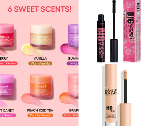 My favorite beauty recs cover photo collage