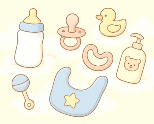 Baby products for the expecting mama cover photo collage