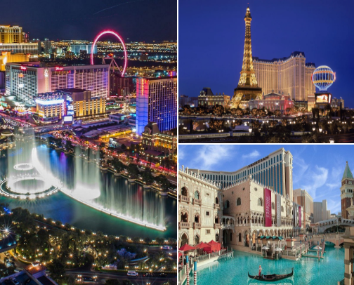 Mes endroits visités à LV cover photo collage