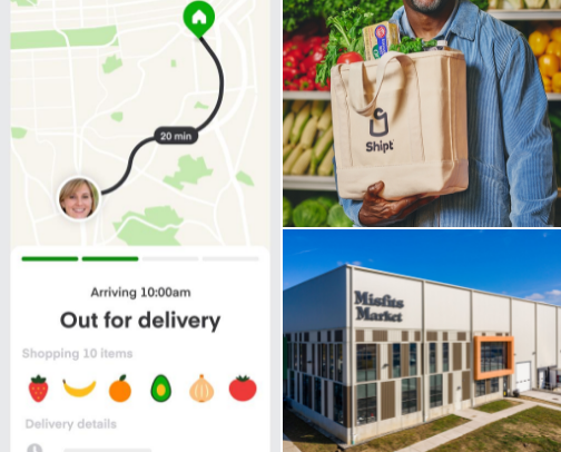 🛒 Best Ways to Shop Groceries Online 🥑 cover photo collage