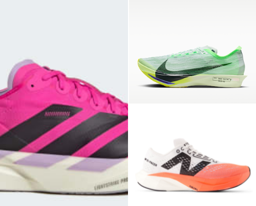 THE RUNNER’S SHOE CLOSET cover photo collage