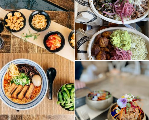 Best Vegetarian Food Near LMU cover photo collage