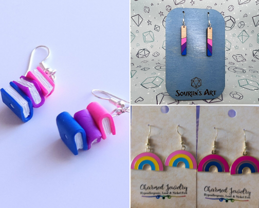 Why Not Both? Bi Pride cover photo collage