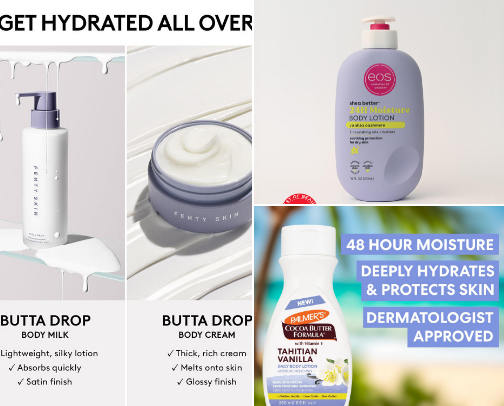 Body Care🫧 cover photo collage