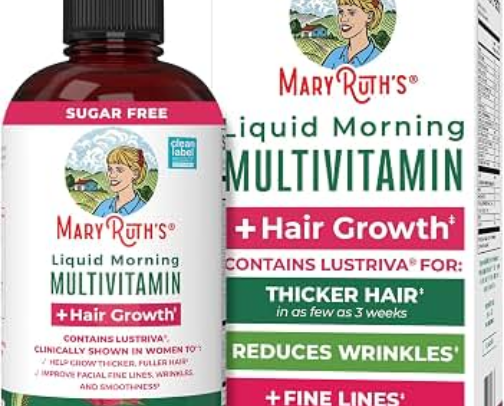 Multivitamin Hair Growth cover photo collage