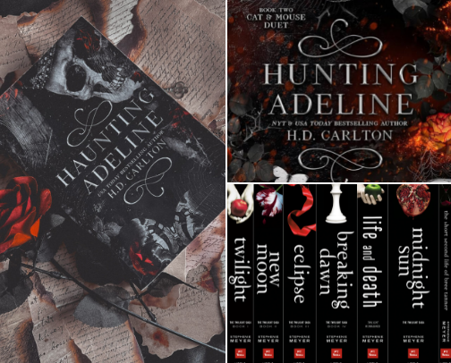 Book recommendations cover photo collage