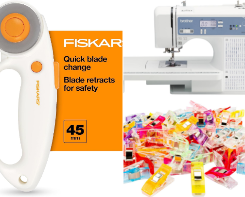 Sewing Essentials for Beginners cover photo collage