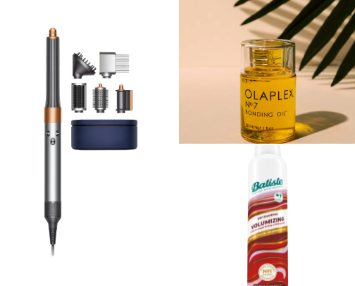 Hair care cover photo collage