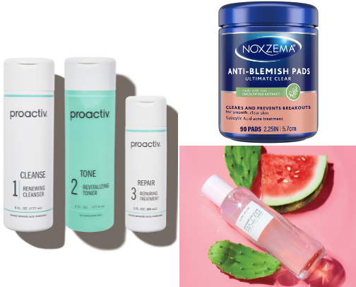 skin care must haves!! cover photo collage