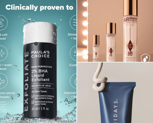 Vegan Beauty Must-Haves: Ethical & Effective Skincare & Makeup cover photo collage