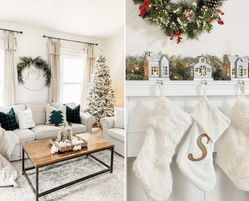 Favorite Christmas decorations cover photo collage