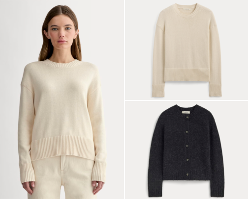 My Favorite Women's Sweaters & Cardigans for Everyday Style cover photo collage