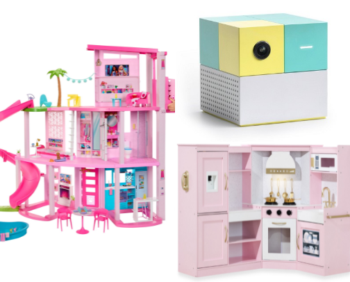 On my 4 y/o's Christmas List cover photo collage