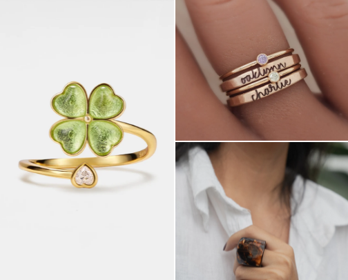 Jewelry - Less is more cover photo collage