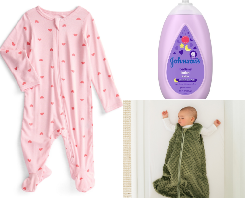 Products that get my colicky baby to sleep through the night 🛌💤 cover photo collage