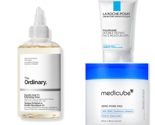Skincare Faves! cover photo collage