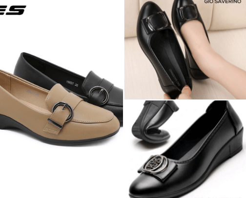 Sepatu Kerja Wanita cover photo collage