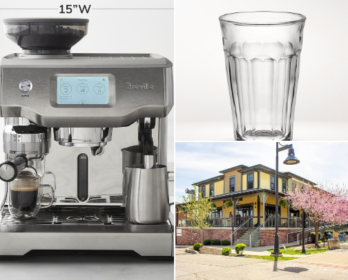 My morning coffee essentials as a SAHM cover photo collage