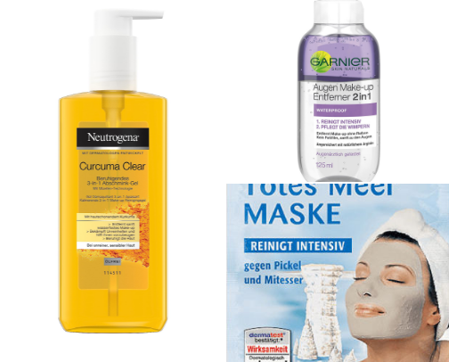 My skin care routine cover photo collage