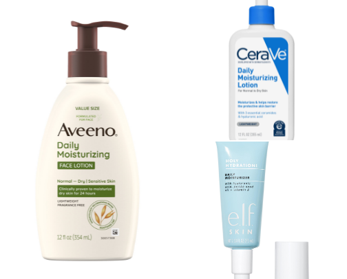 skincare cover photo collage