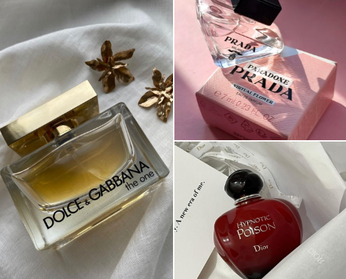 💎✨ Perfume Wardrobe cover photo collage