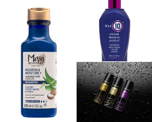 hair recs! cover photo collage