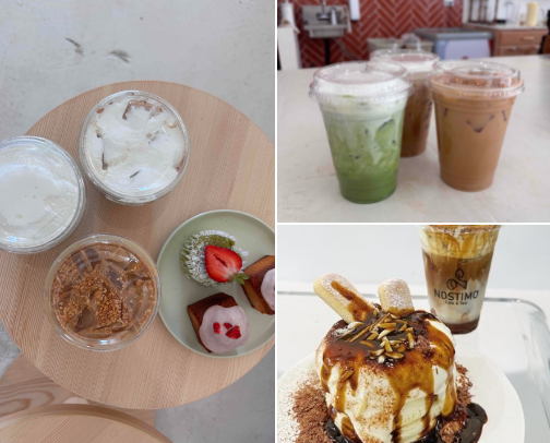 THE BEST MATCHA IN OC🍵✨ cover photo collage