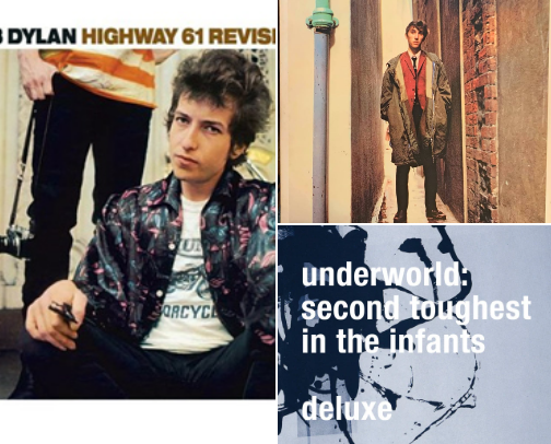 What's been on the turntable... cover photo collage