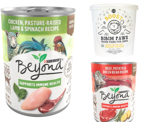 The best Organic Food for my Fur Baby cover photo collage