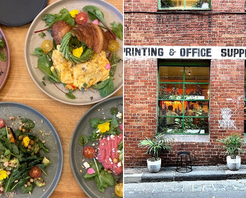 melbourne cafes for breakfast + lunch 🥑 cover photo collage