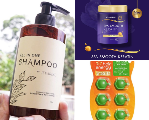 Haircare local helps my damage cover photo collage