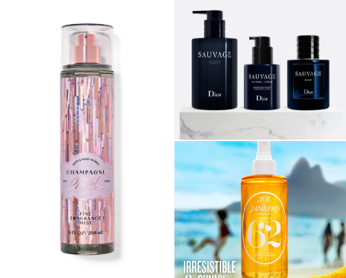 Perfumes and Colognes to die for cover photo collage