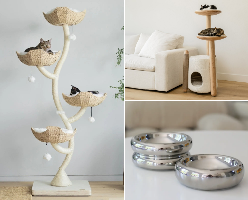What You’ll Find In My Modern Cat Home cover photo collage