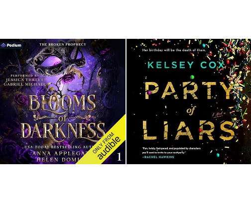 Audiobook Escapes cover photo collage