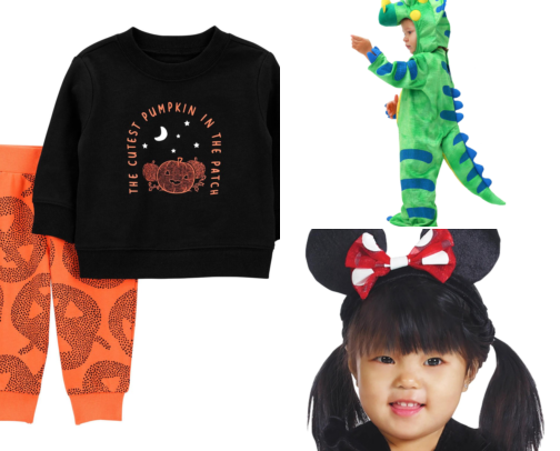 Baby's First Halloween: Costumes & Photo-Ready Essentials cover photo collage