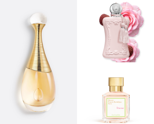 ✨Best of the best  perfume with a feminine, elegant, luxurious, and long-lasting floral scent✨ cover photo collage
