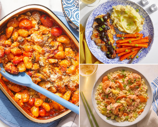 Meals on wheels. cover photo collage