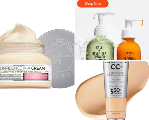 My absolute favorite everyday beauty products cover photo collage