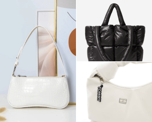 Bags to complete your outfit! 👜 cover photo collage