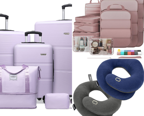 What's In My Carry On: Travel Essentials You NEED cover photo collage