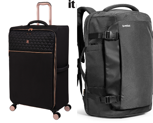 Traveling essentials cover photo collage