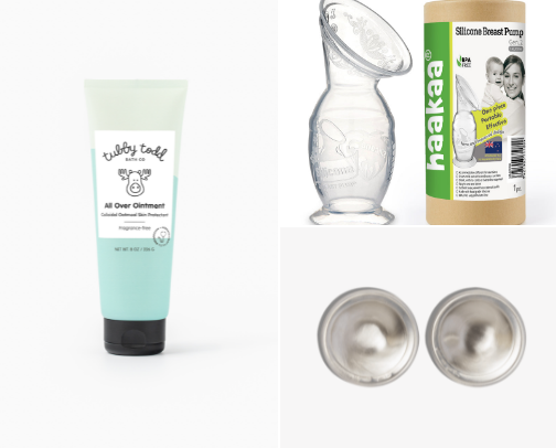 Postpartum mama must haves cover photo collage