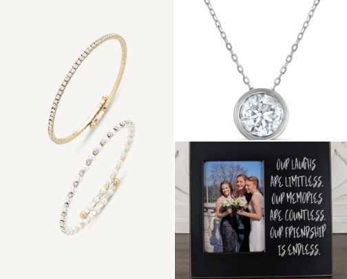 Jewelry a girl’s best friend cover photo collage