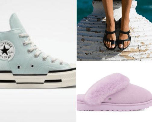 Shoes cover photo collage