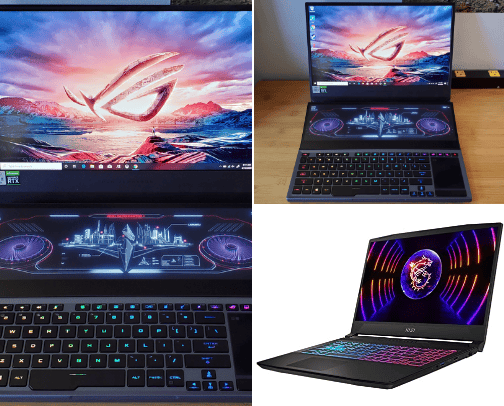 Top gaming laptops for gamers cover photo collage
