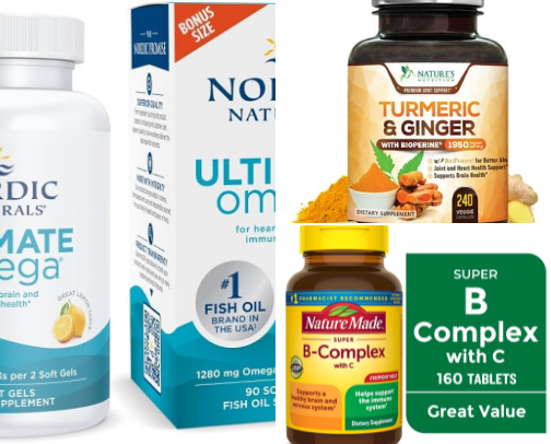 Brain and Body Health Supplements 🧠 cover photo collage