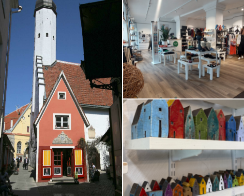 Best design shops in Estonia, local makers cover photo collage