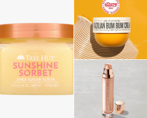 Body/skin care cover photo collage