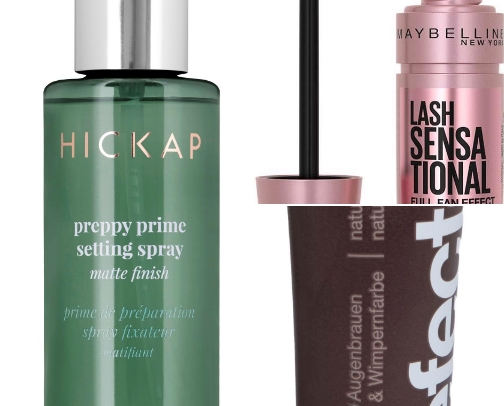 Cosmetics cover photo collage