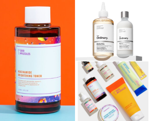 My favorite beauty recs cover photo collage